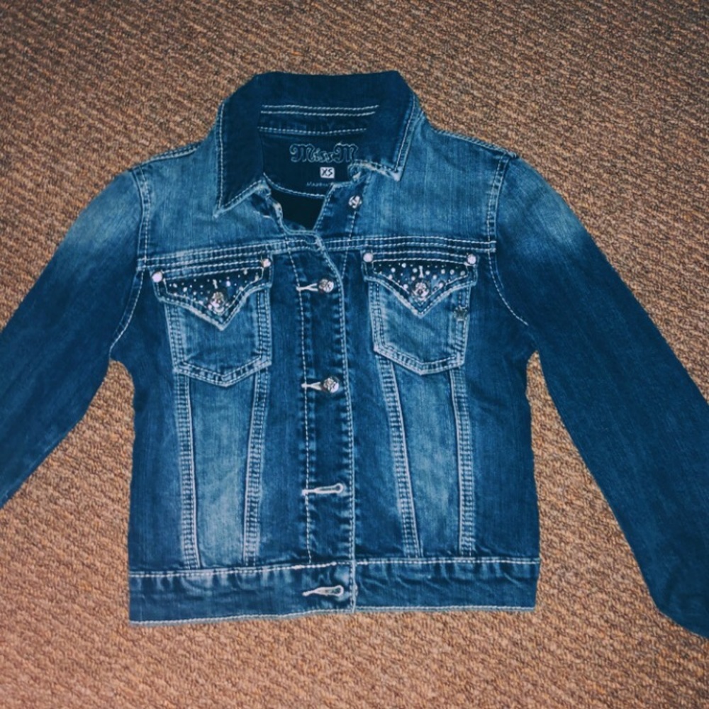Miss Me Extra Small Denim Jean Jacket